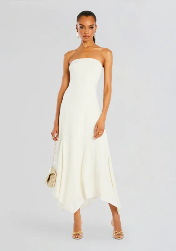 Lucia Maxi Dress sold by Retrofete