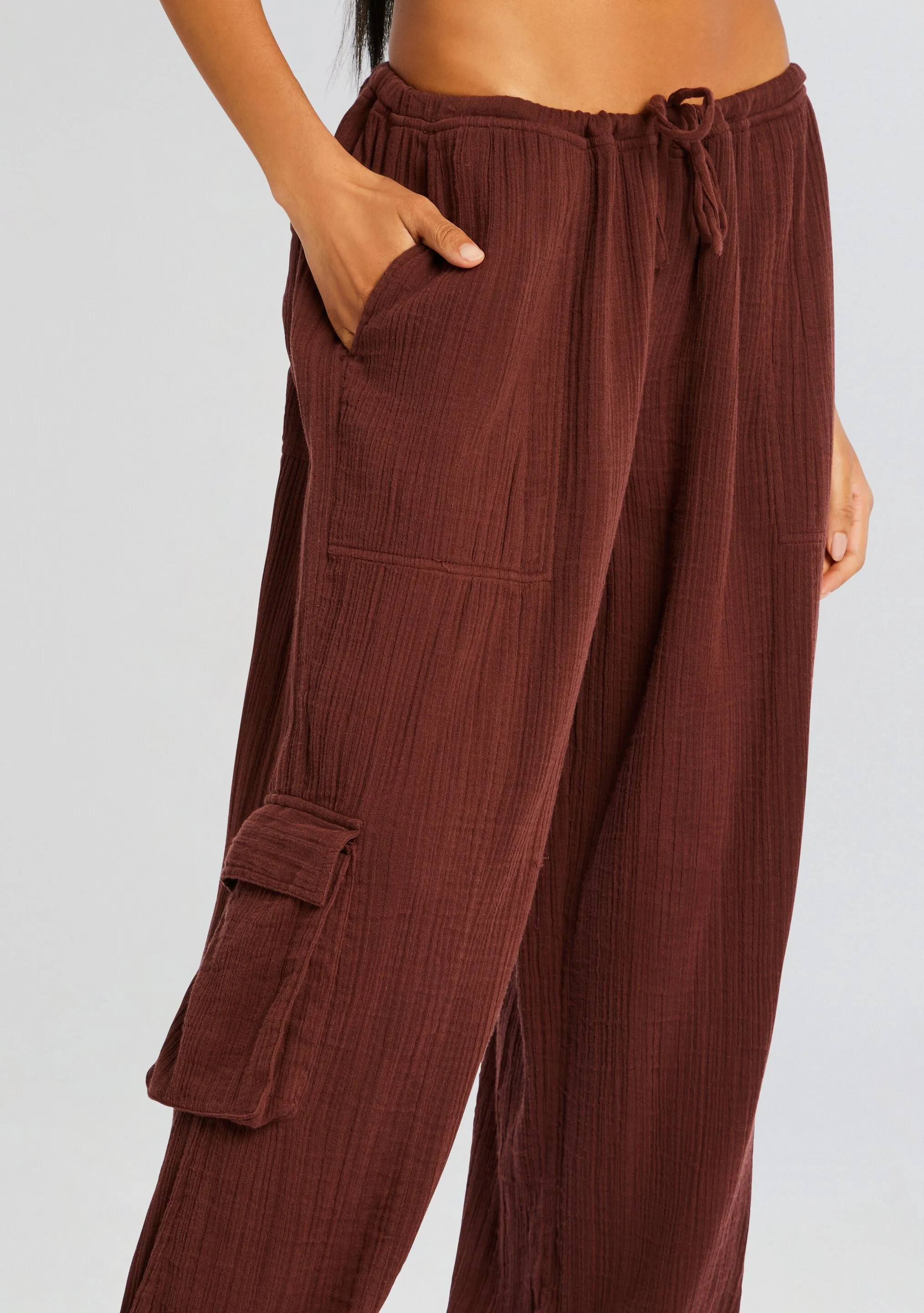 Zira Gauze Cargo Pant sold by Retrofete product image thumbnail 2