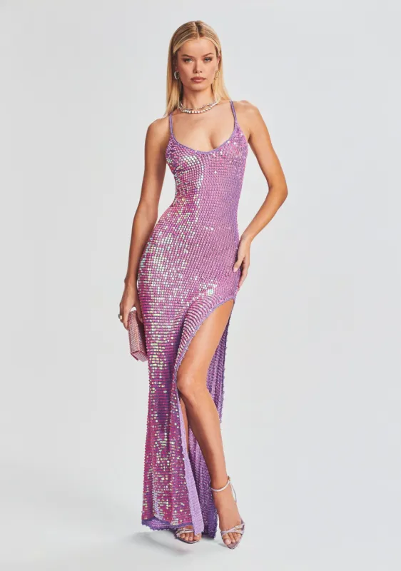 Marie Sequin Crochet Dress sold by Retrofete