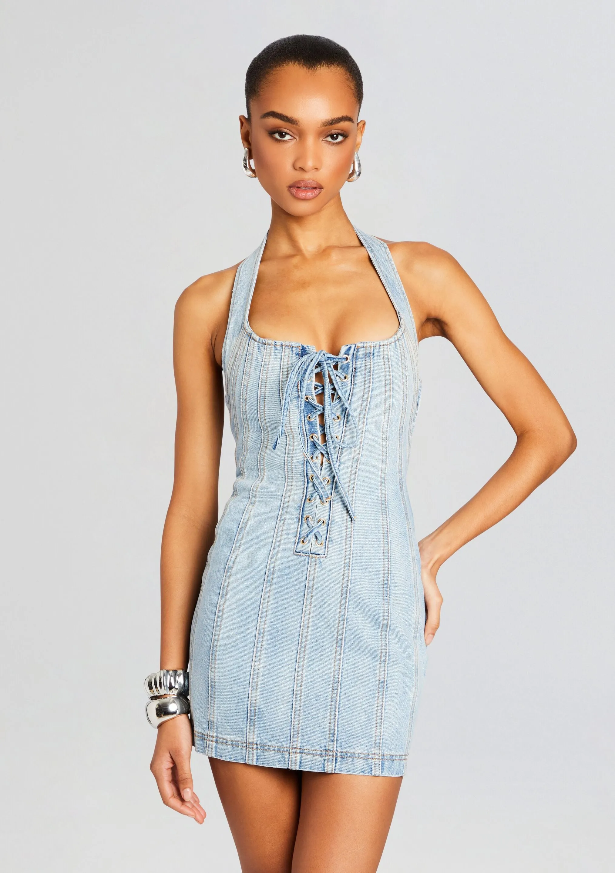 Joan Denim Dress sold by Retrofete product image thumbnail 5