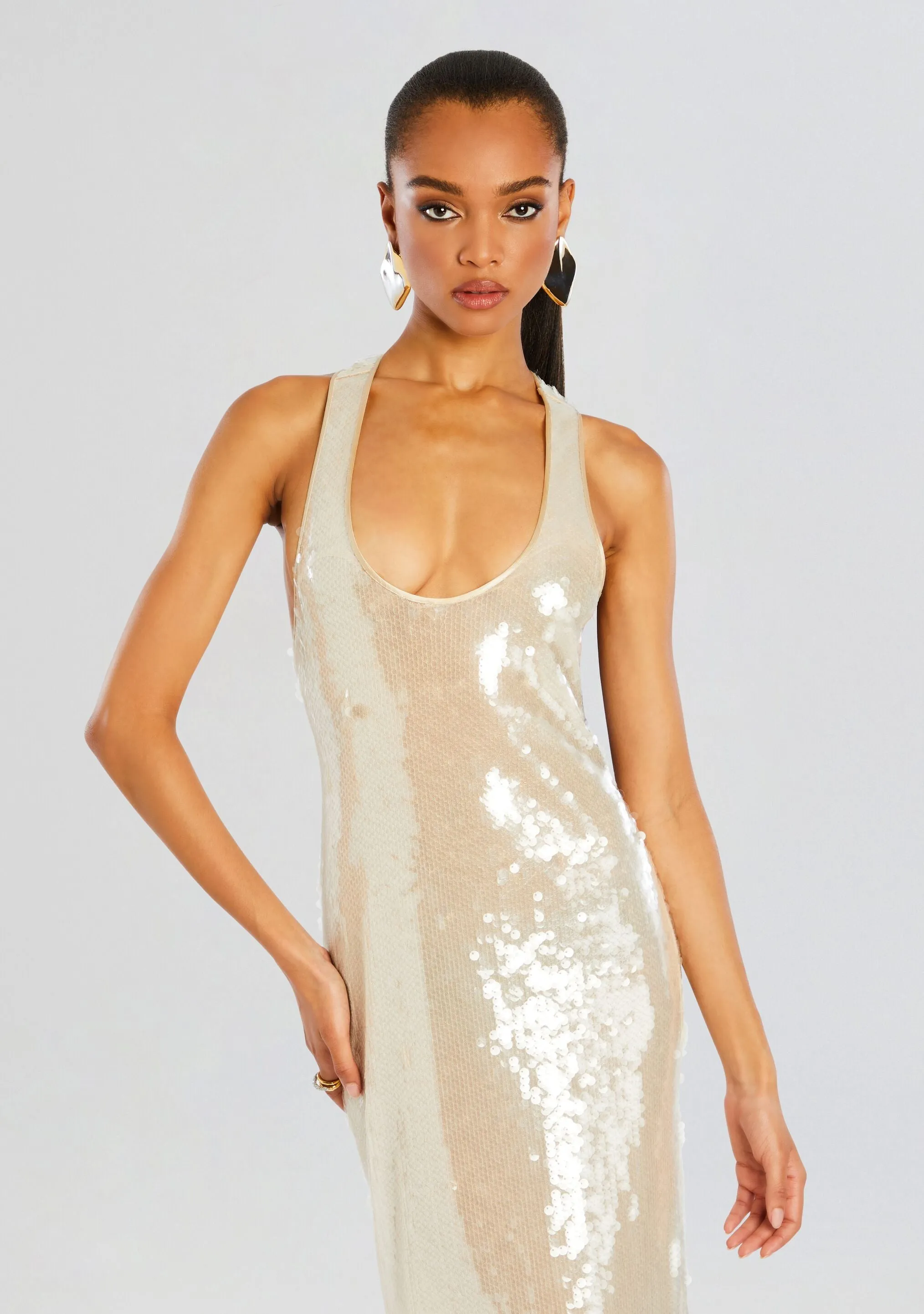 Bella Sequin Dress sold by Retrofete product image thumbnail 5