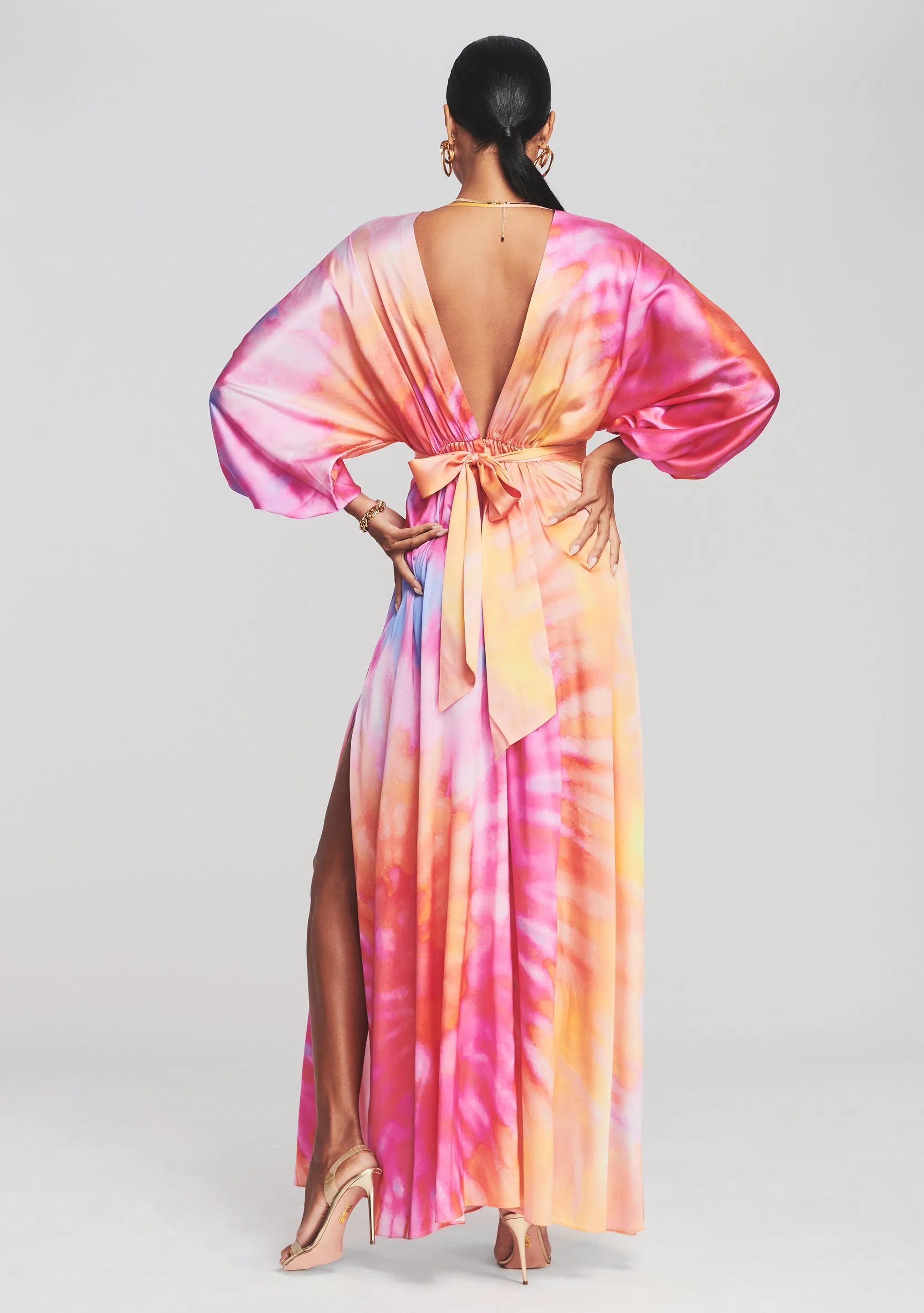 Lila Silk Dress sold by Retrofete product image thumbnail 4