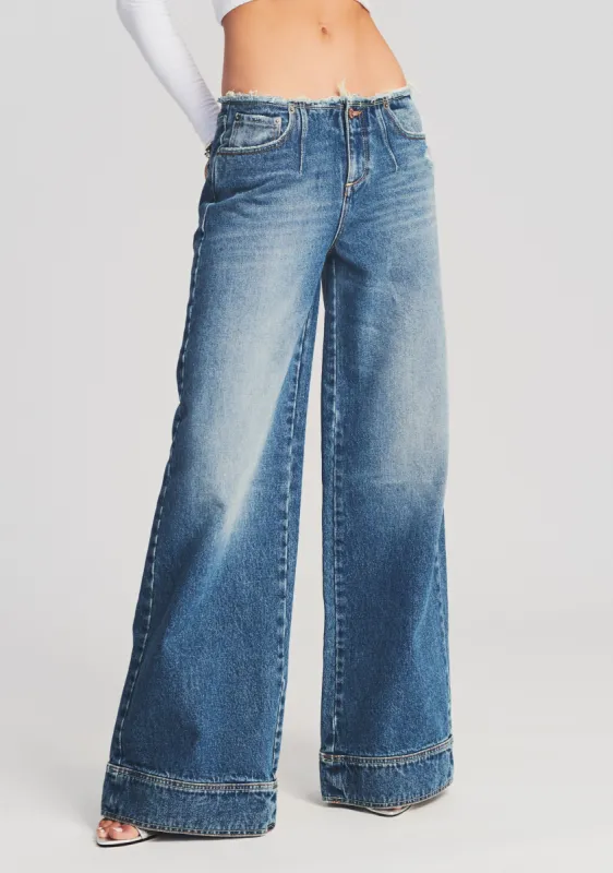 Aston Wide Leg Jean sold by Retrofete