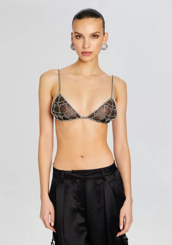 Deja Crystal Bra sold by Retrofete