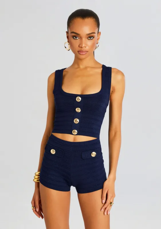 Nella Bandage Knit Top sold by Retrofete