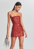 Heather Sequin Chainmail Dress sold by Retrofete