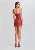 Heather Sequin Chainmail Dress sold by Retrofete