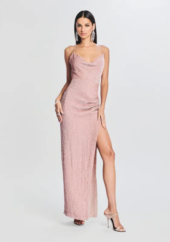 Katya Sequin Dress sold by Retrofete