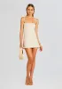 Leonora Linen Mini Dress sold by Retrofete
