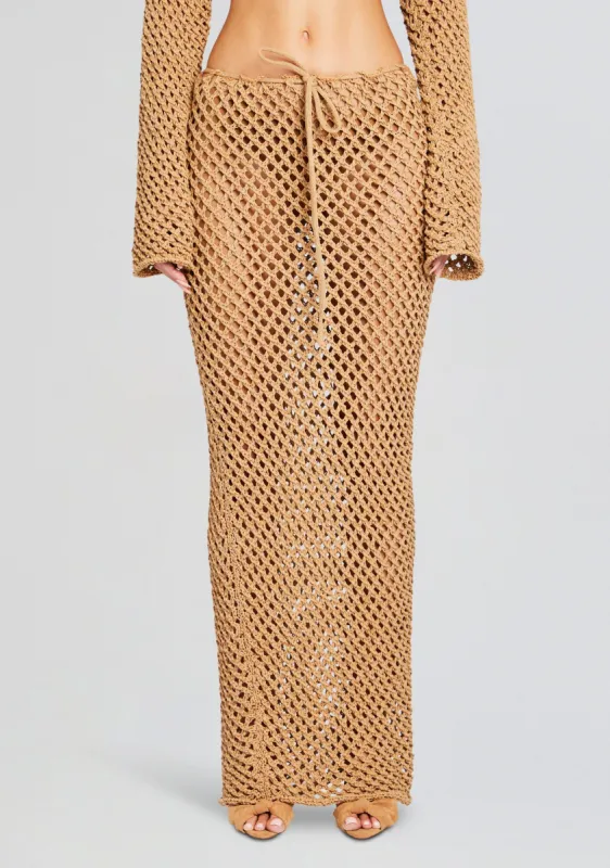 Magen Knitted Skirt sold by Retrofete