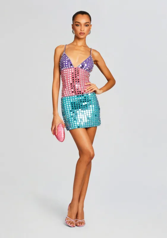 Aryna Embellished Dress sold by Retrofete