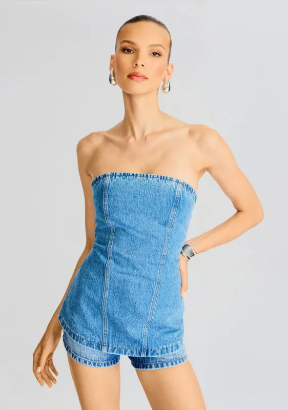 Christyl Bustier Top sold by Retrofete