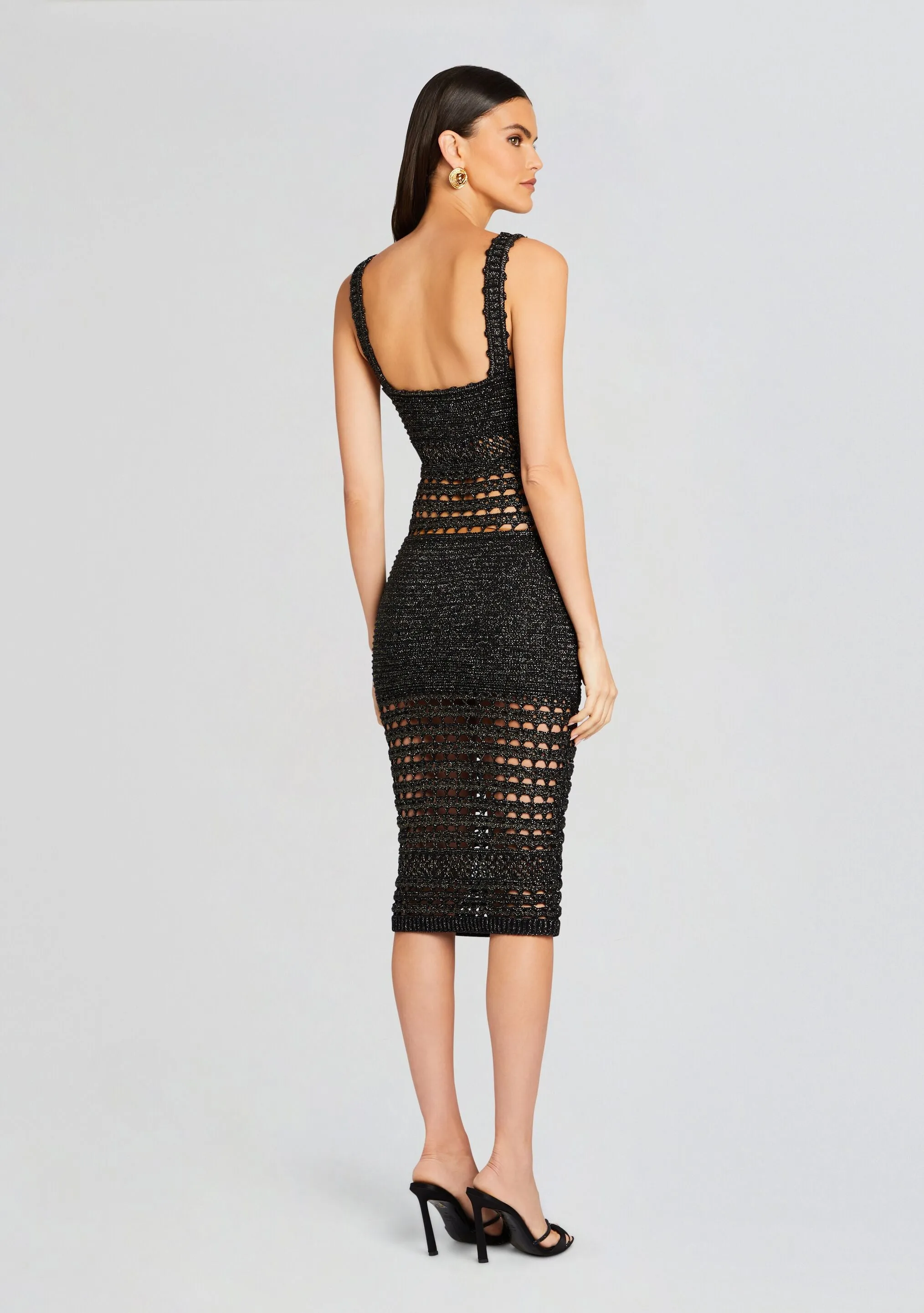 Avril Knit Crochet Dress sold by Retrofete product image thumbnail 4