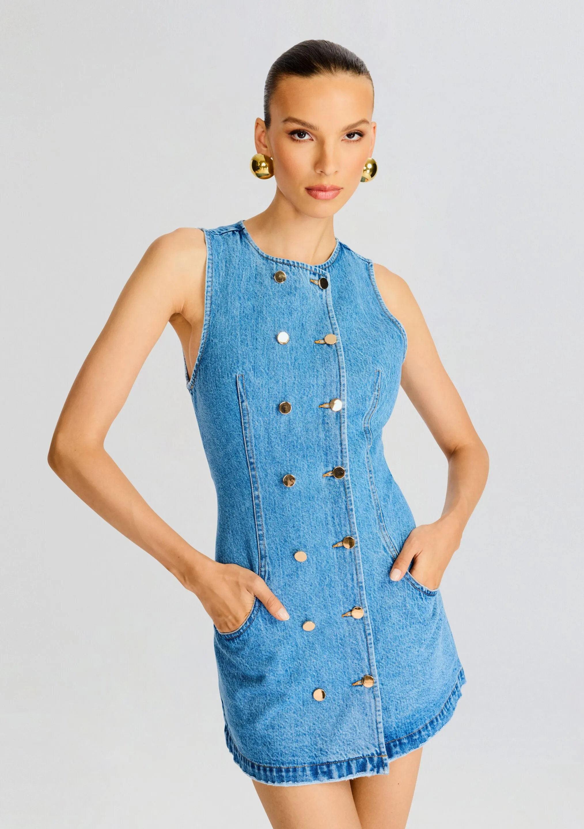 Hanna Denim Dress sold by Retrofete product image thumbnail 2