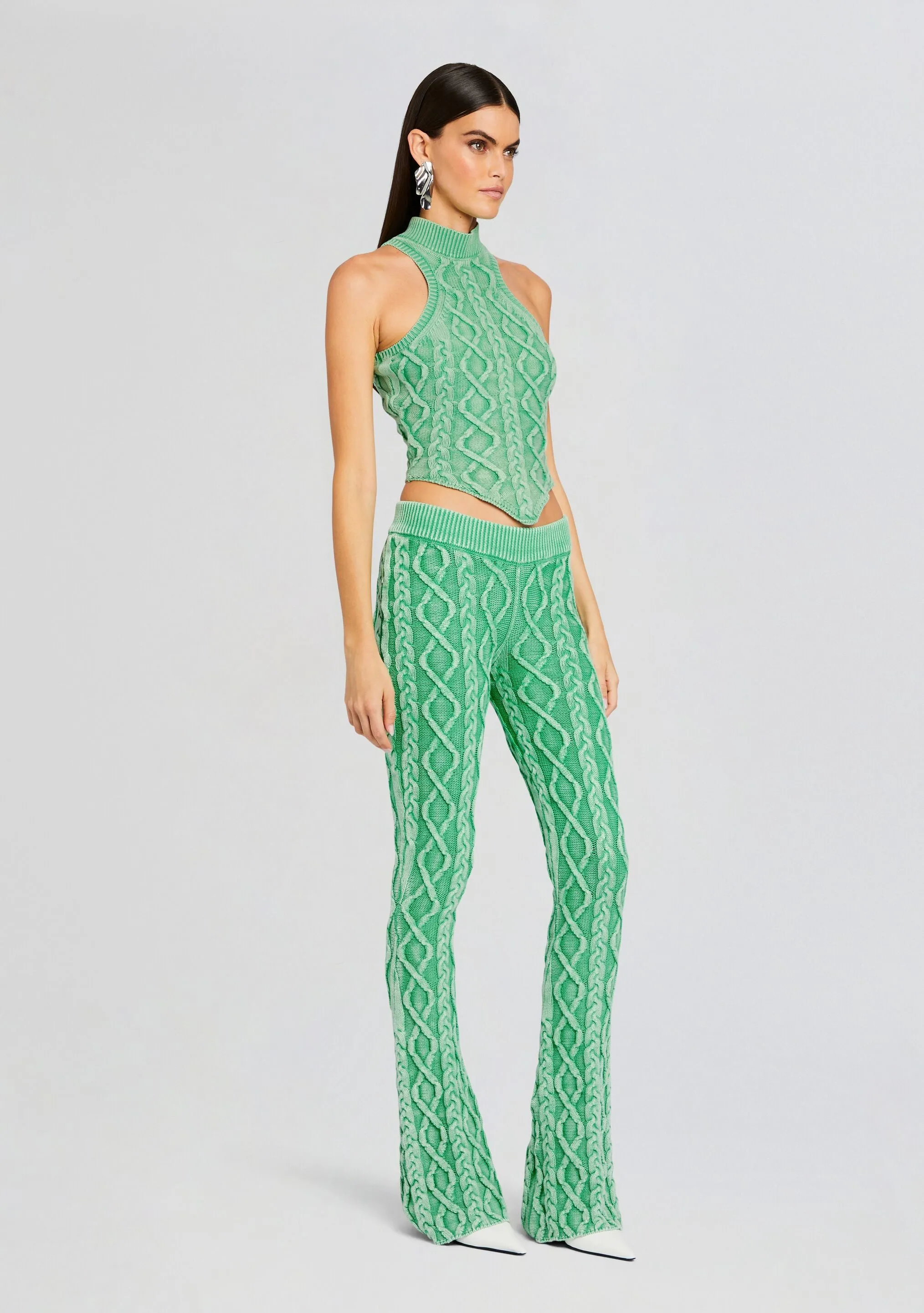 Kitt Cable Knit Pant sold by Retrofete product image thumbnail 3