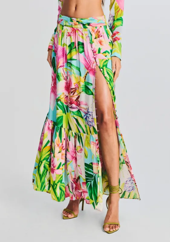 Lora Long Skirt sold by Retrofete