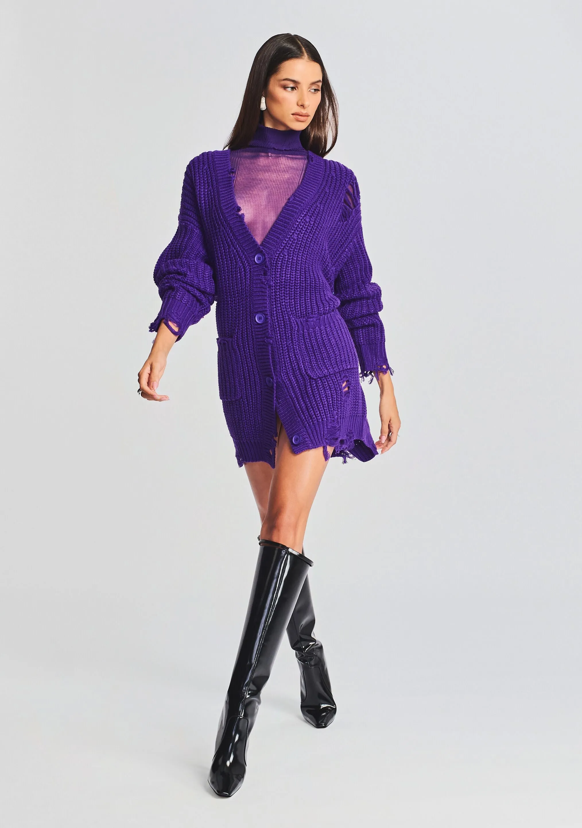 Florence Sweater Dress sold by Retrofete product image thumbnail 2