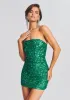 Heather Sequin Dress sold by Retrofete