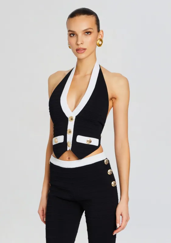 Tinsley Bandage Knit Vest sold by Retrofete