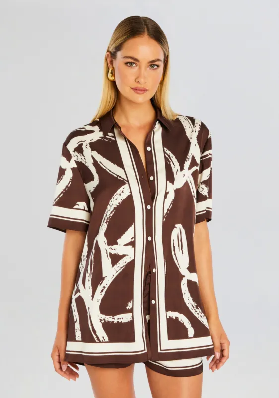 Davey Button Down Shirt sold by Retrofete