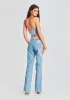 Enzo Denim Top sold by Retrofete