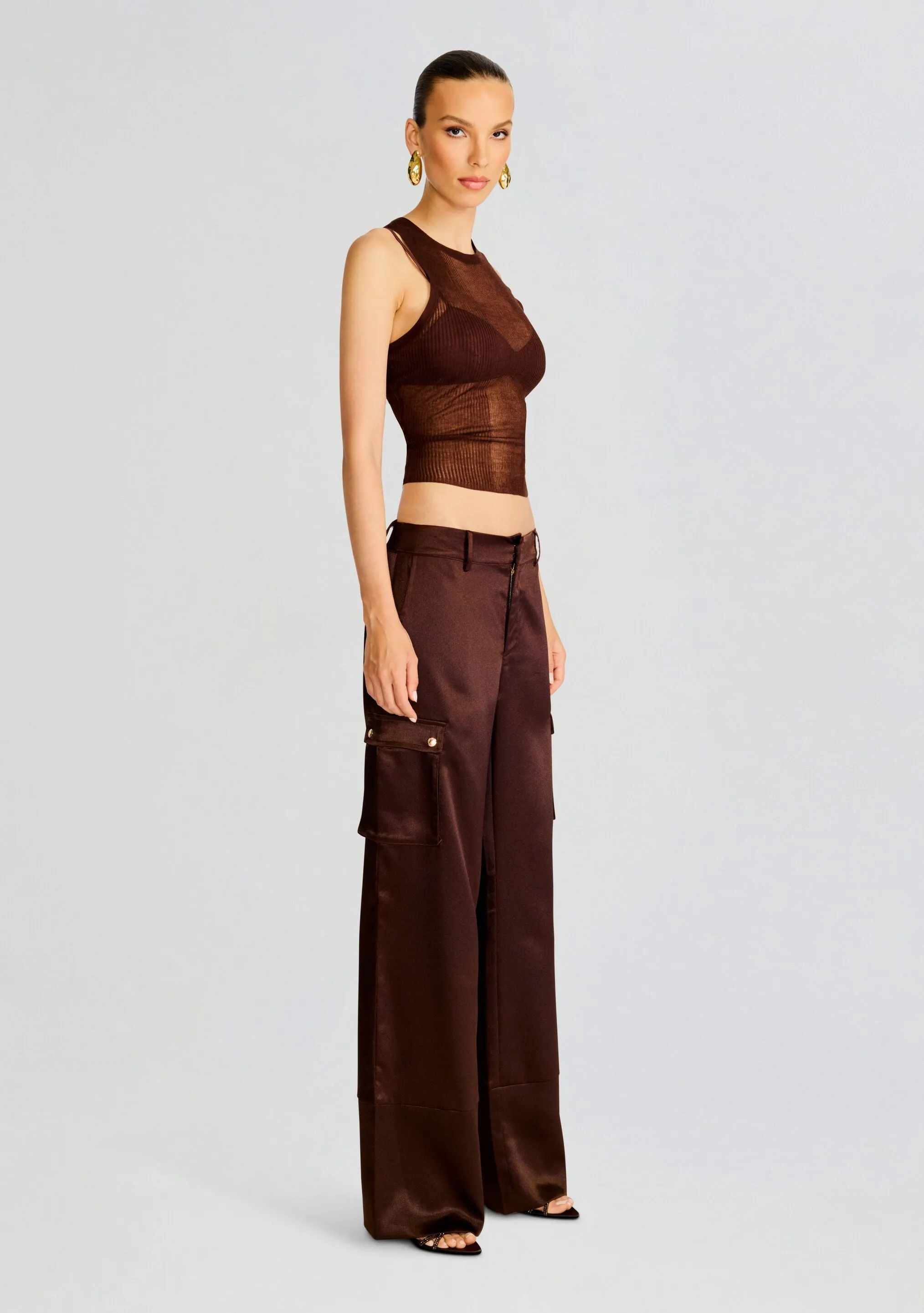 Jori Rib Knit Tank sold by Retrofete product image thumbnail 3