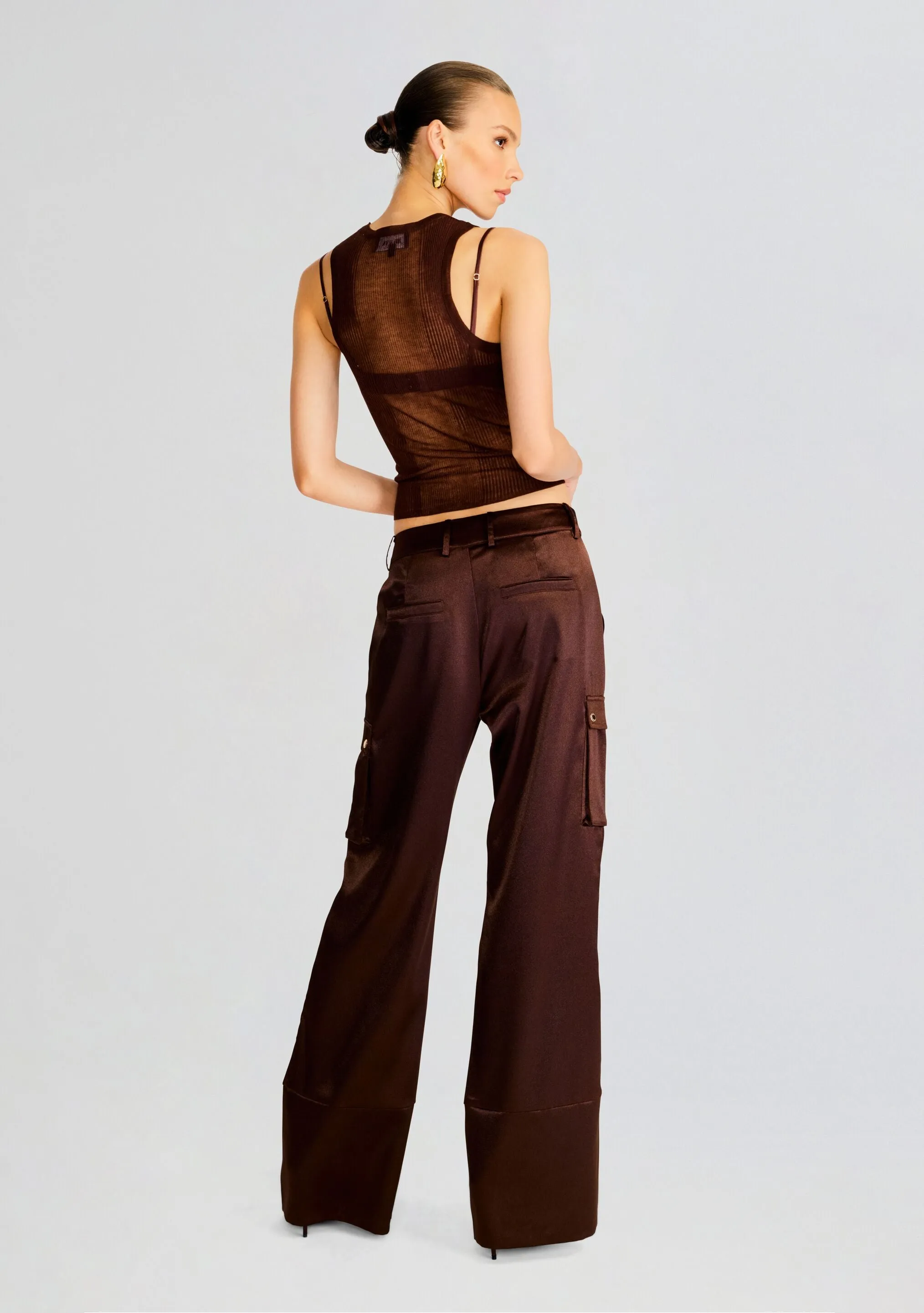 Jori Rib Knit Tank sold by Retrofete product image thumbnail 4