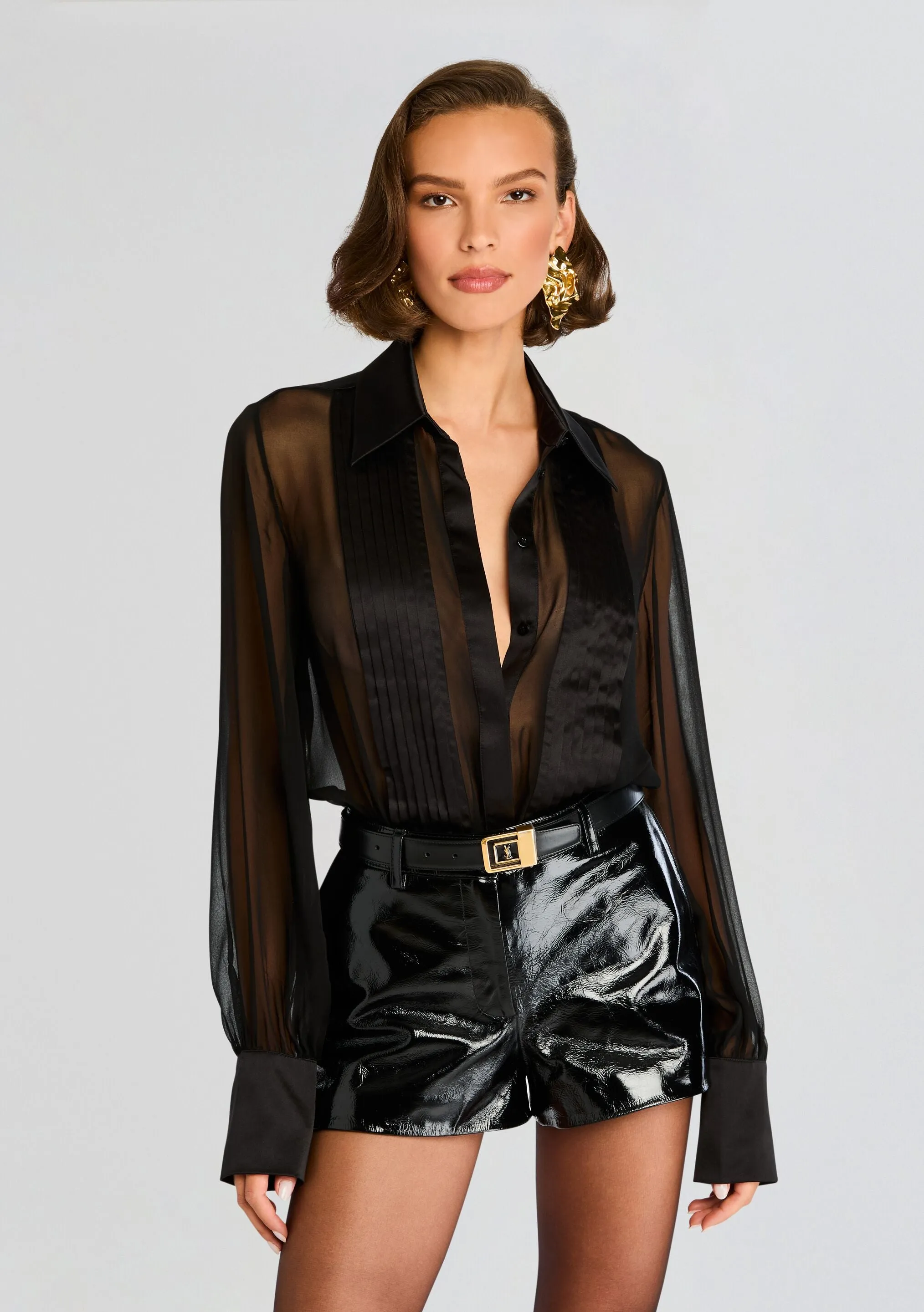 Lovelyn Chiffon Top sold by Retrofete