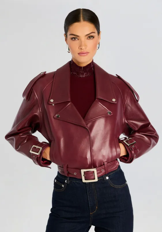 Einsley Leather Jacket sold by Retrofete