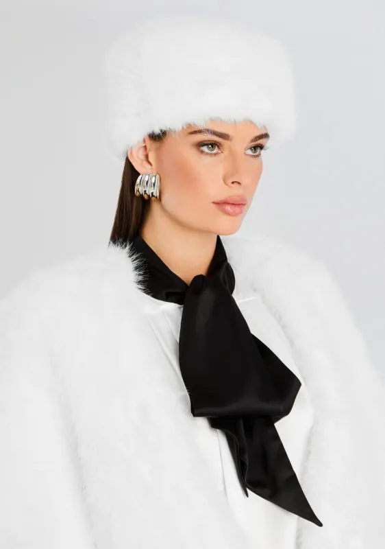 Contessa Faux Fur Hat sold by Retrofete