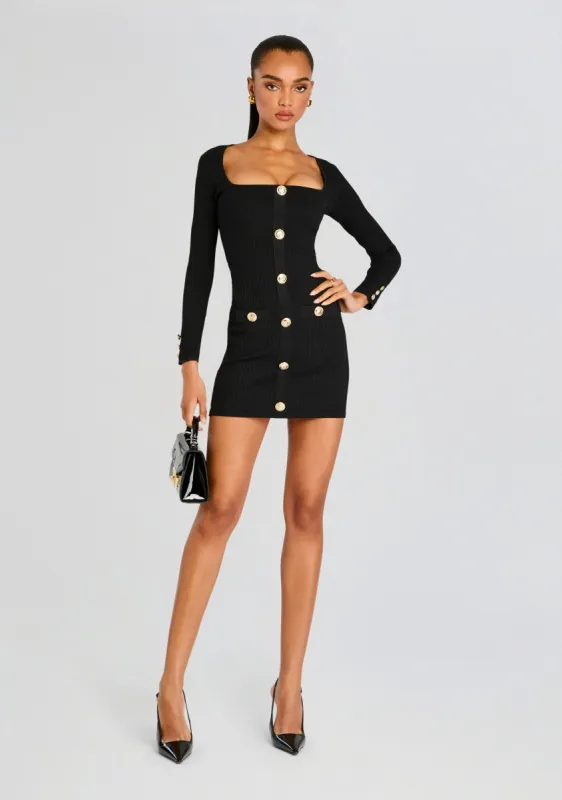 Thea Rib Knit Dress sold by Retrofete