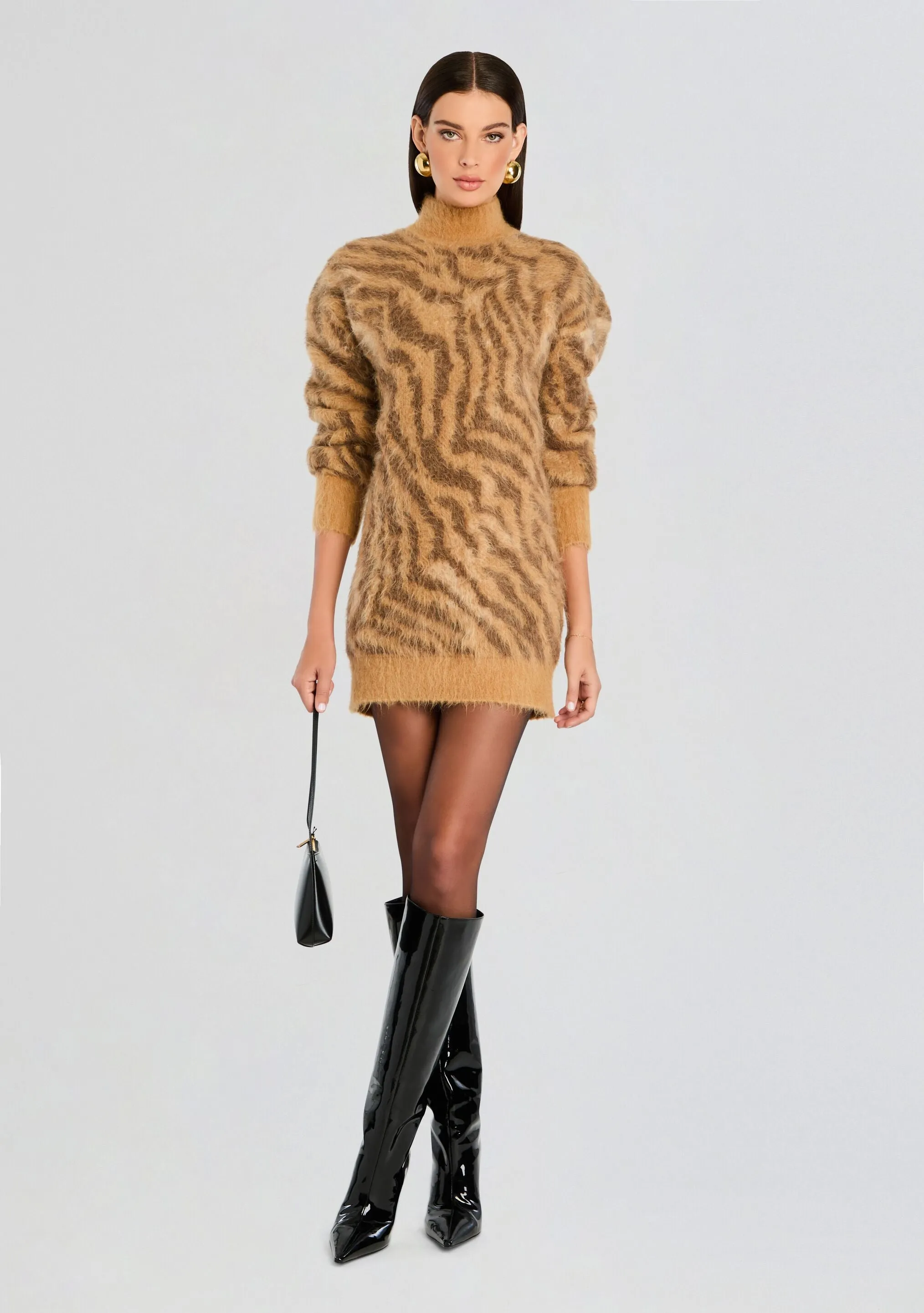 Reyna Fuzzy Dress sold by Retrofete