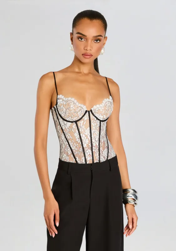 Lovisa Corset Bodysuit sold by Retrofete