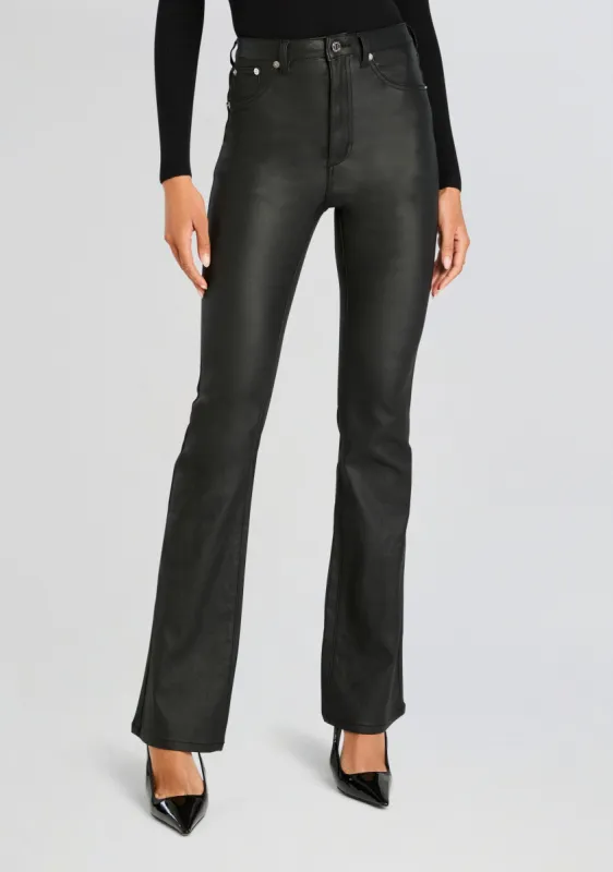 Presely High Rise Flare Jean sold by Retrofete