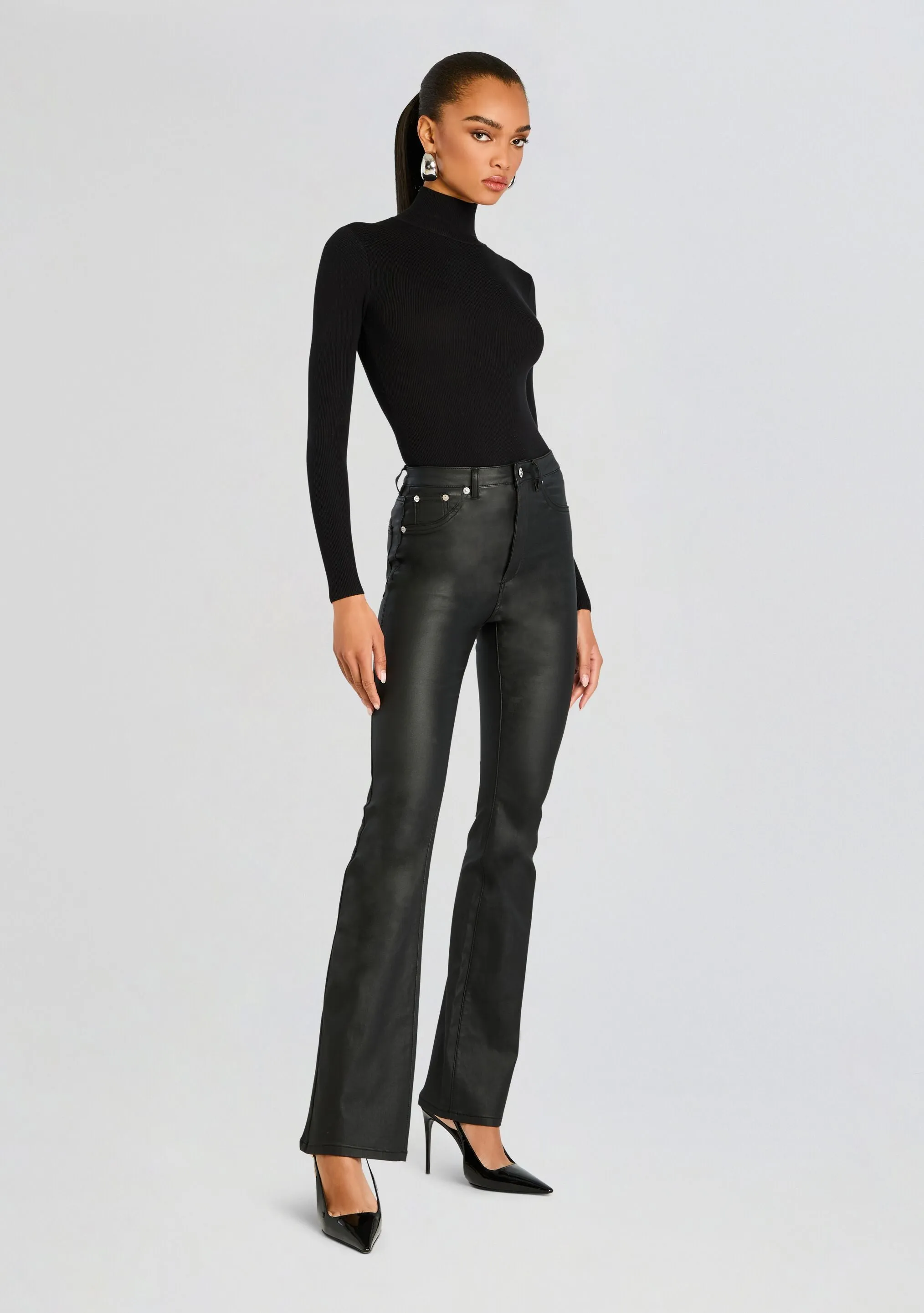 Presely High Rise Flare Jean sold by Retrofete product image thumbnail 3