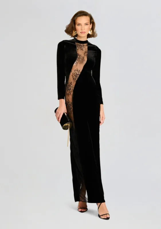 Donatella Velvet Dress sold by Retrofete