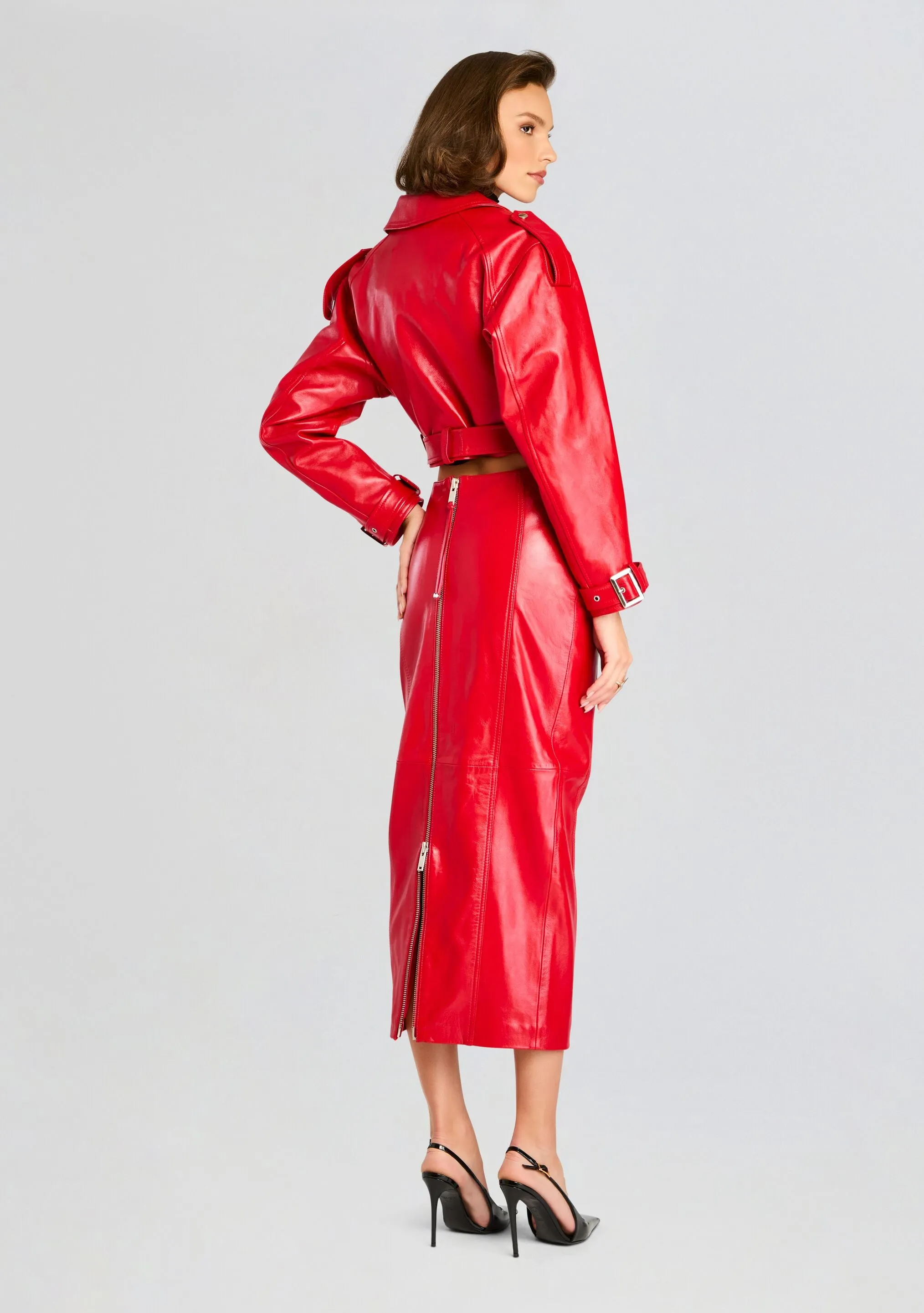 Victoria Leather Jacket sold by Retrofete product image thumbnail 4