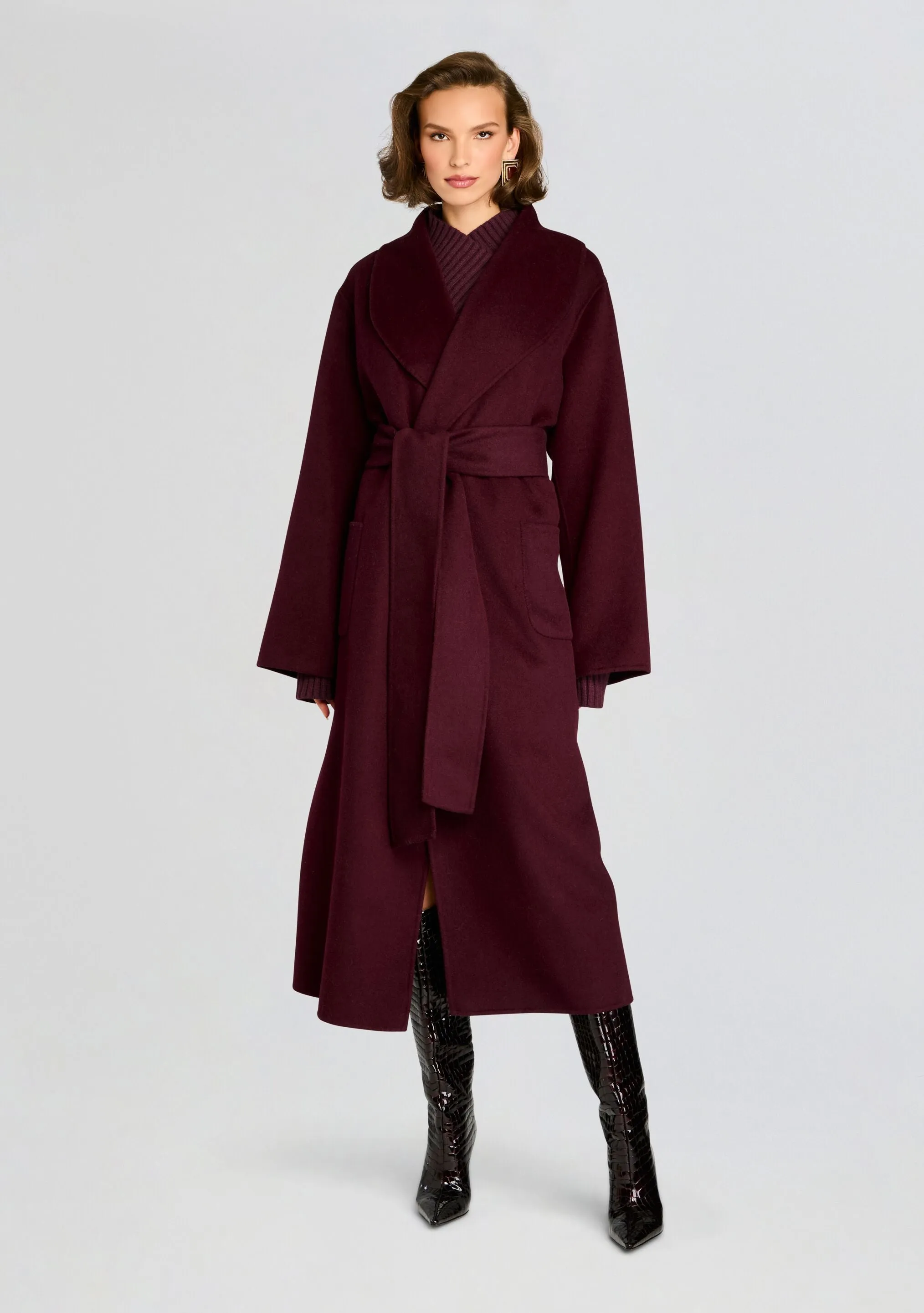 Mavis Wool Coat sold by Retrofete