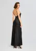 Vienna Satin Maxi Dress sold by Retrofete