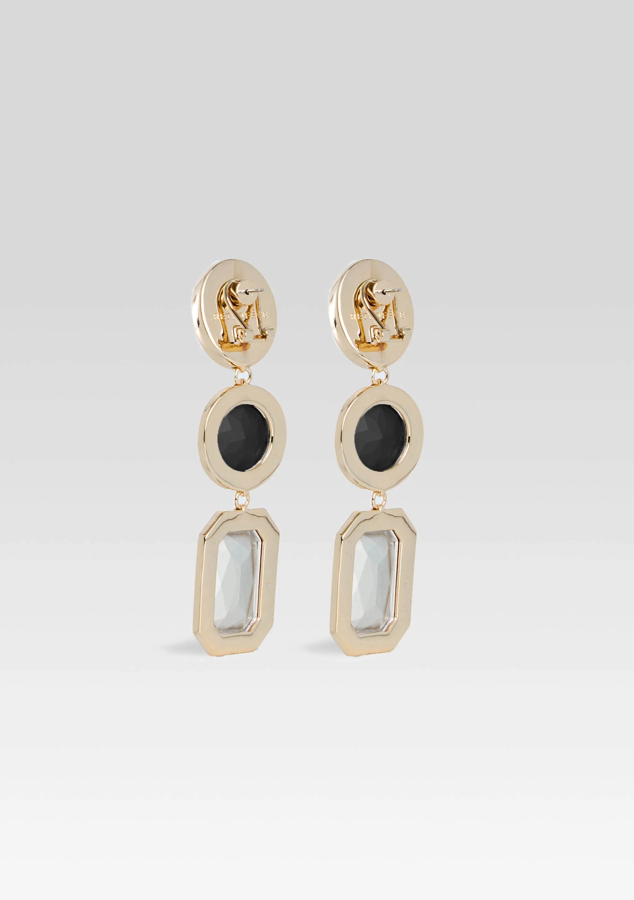 Camille Gemstone Drop Earrings sold by Retrofete product image thumbnail 4