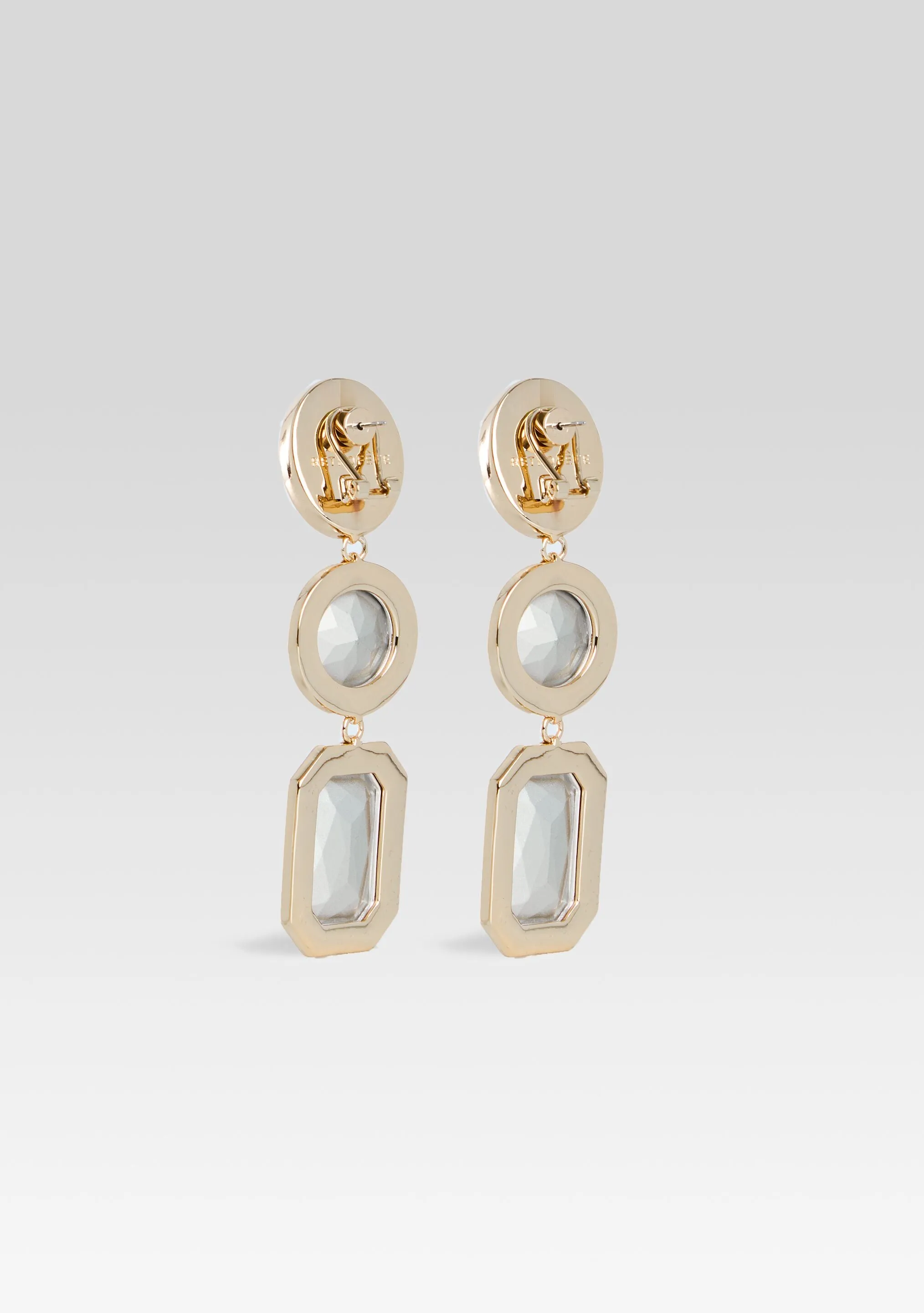 Camille Gemstone Drop Earrings sold by Retrofete product image thumbnail 4