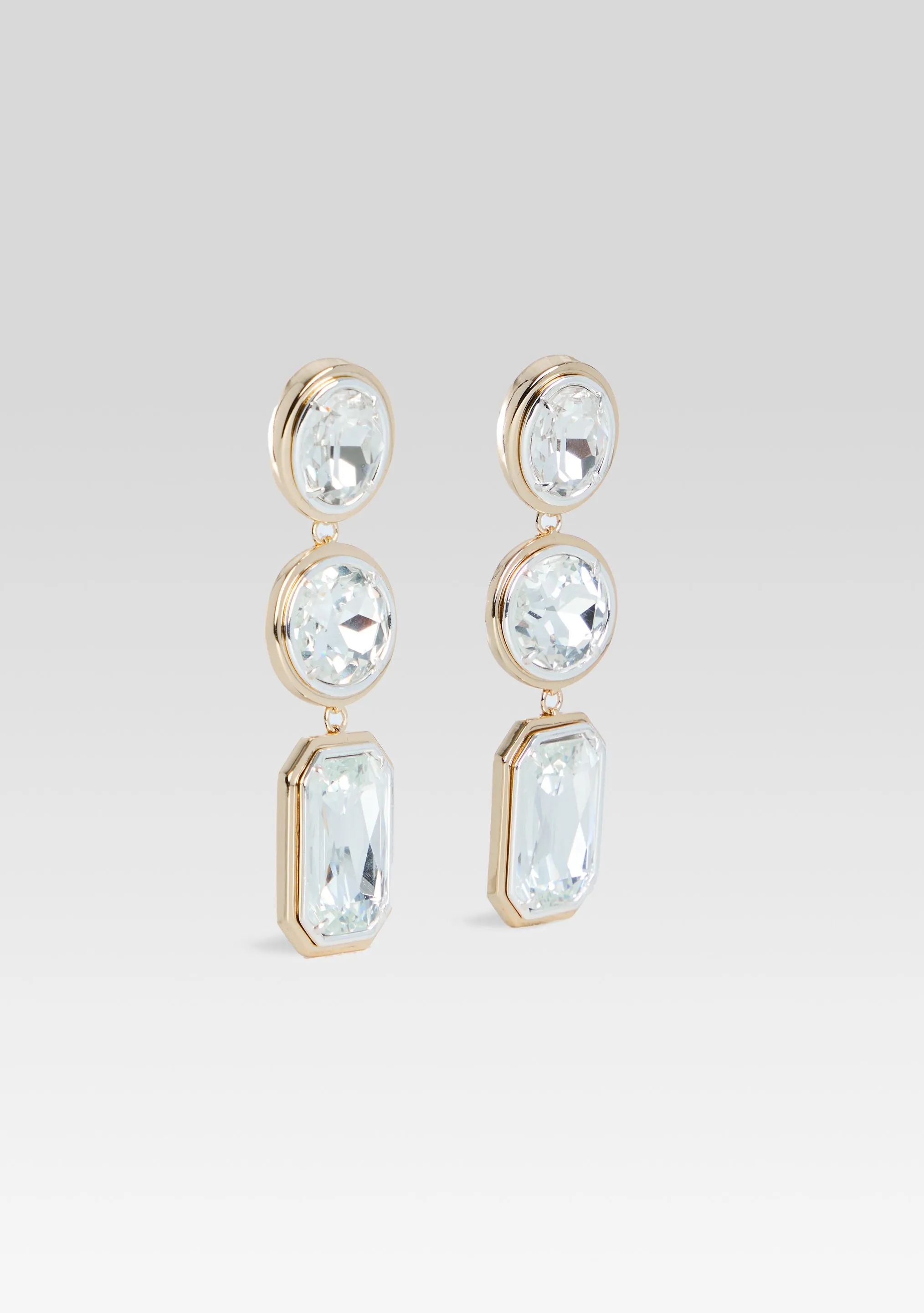Camille Gemstone Drop Earrings sold by Retrofete product image thumbnail 3