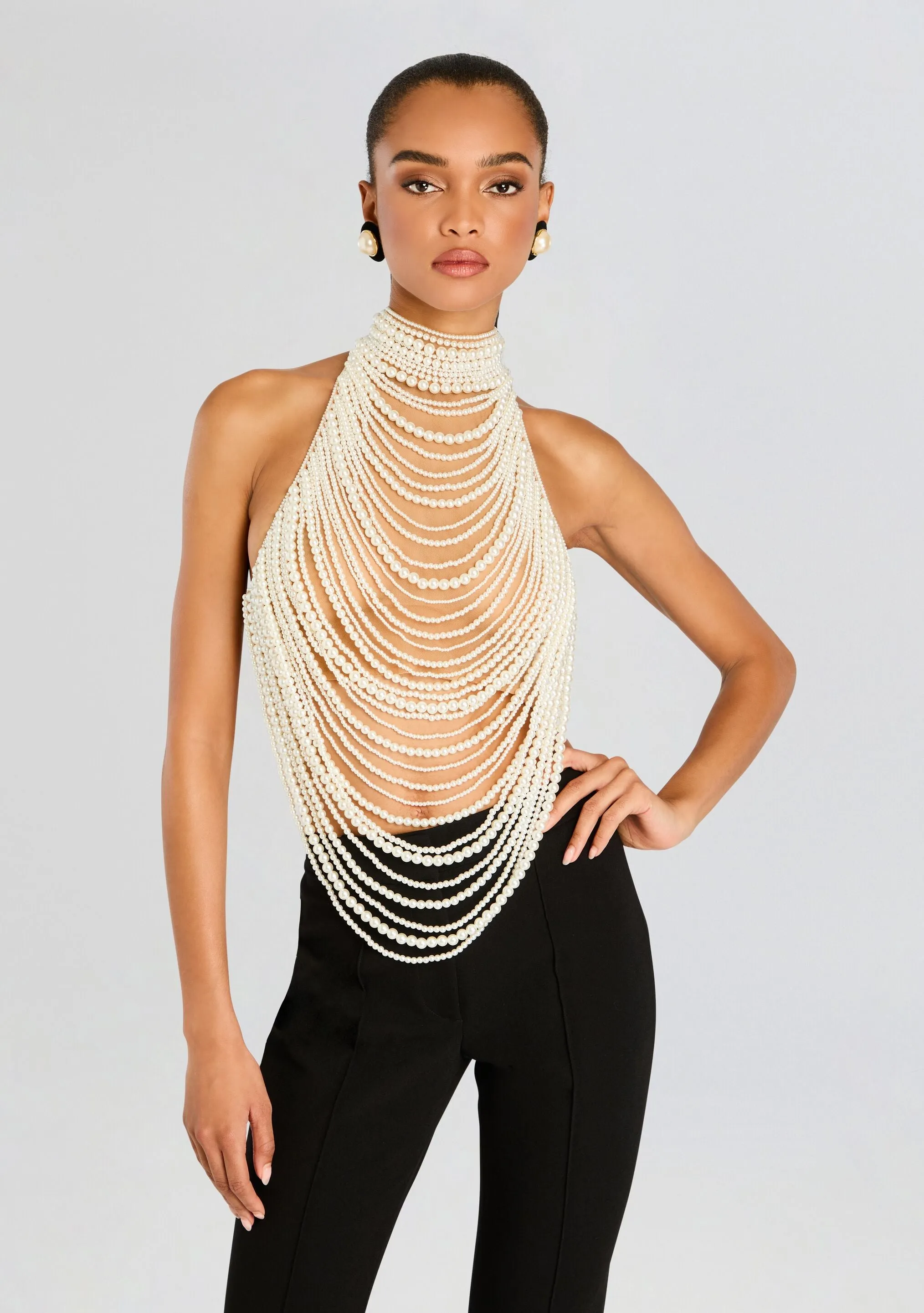 Elsie Pearl Top sold by Retrofete