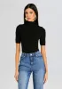 Yuna Fuzzy Knit Top sold by Retrofete