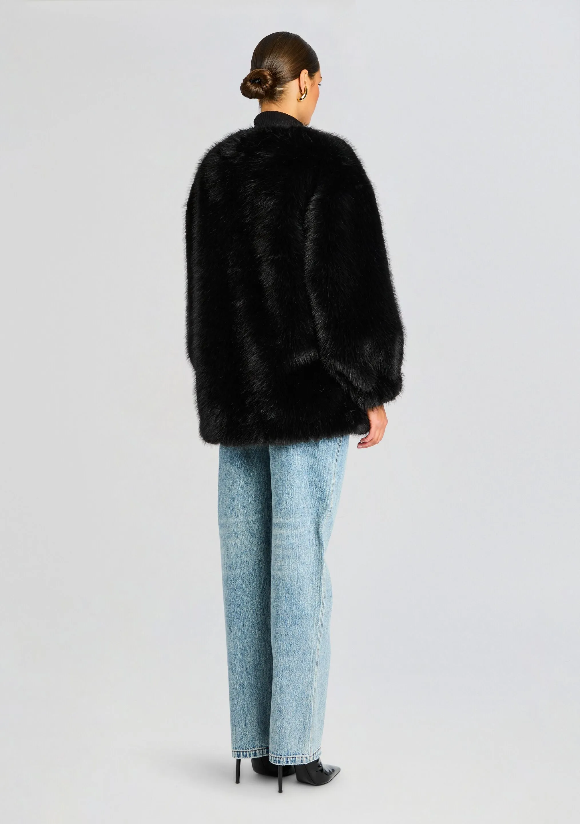 Heiress Faux Fur Jacket sold by Retrofete product image thumbnail 4