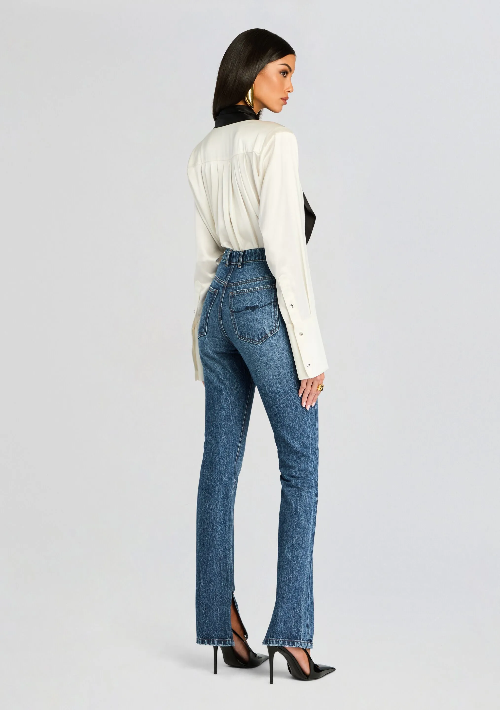 Lafayette Slim Straight Leg Jean sold by Retrofete product image thumbnail 4