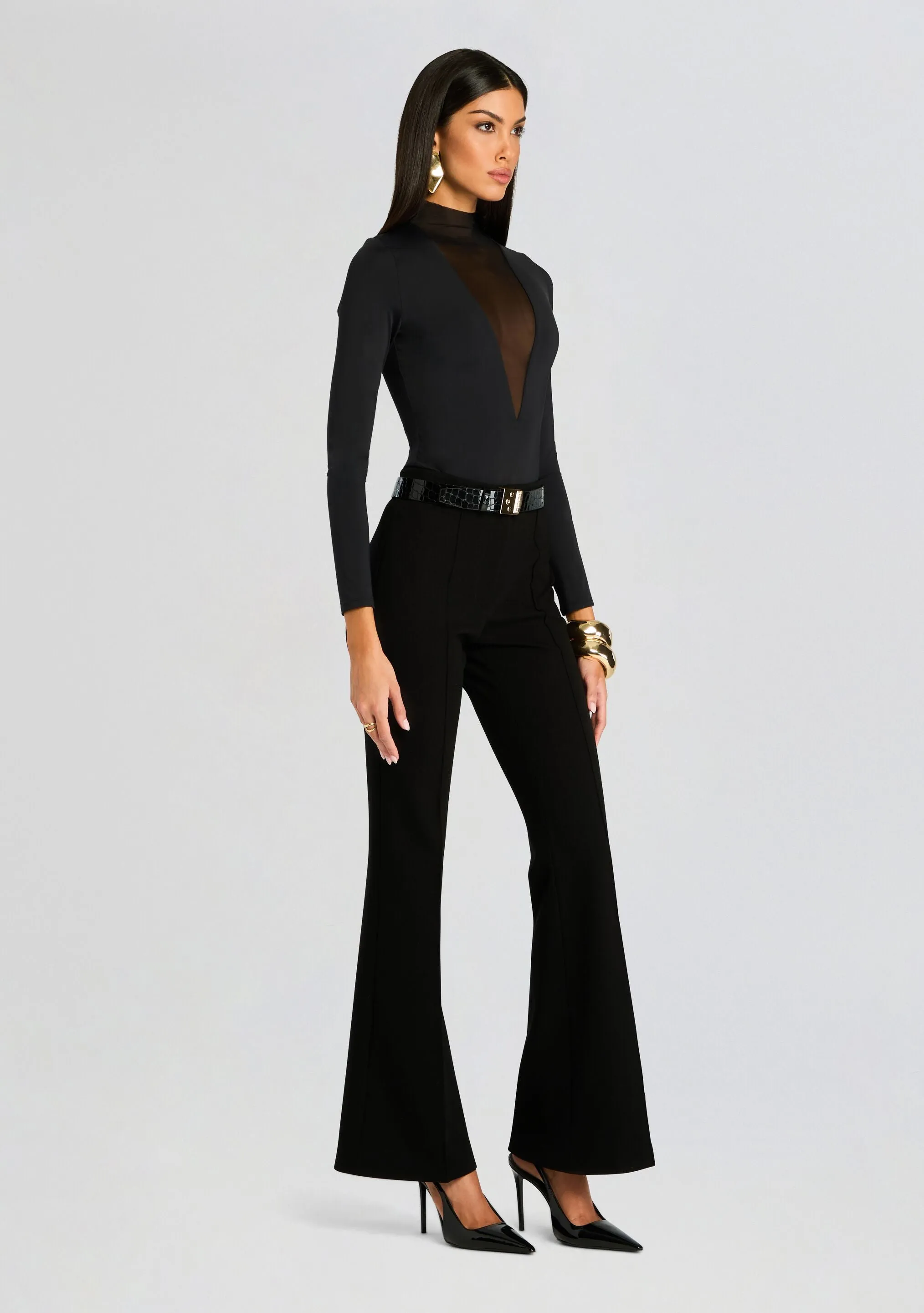 Jackie Mesh Bodysuit sold by Retrofete product image thumbnail 3