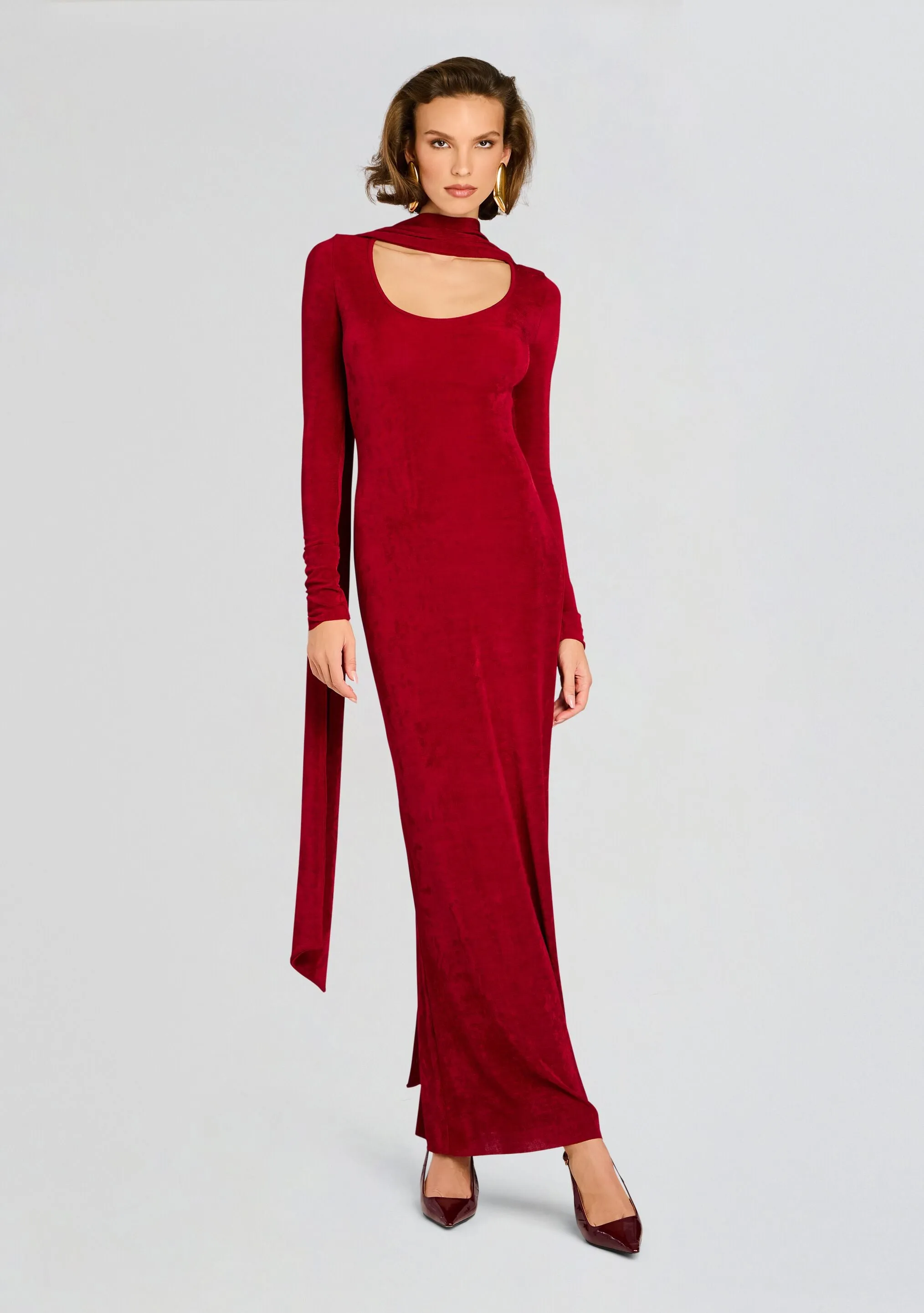 Rashelle Maxi Dress sold by Retrofete