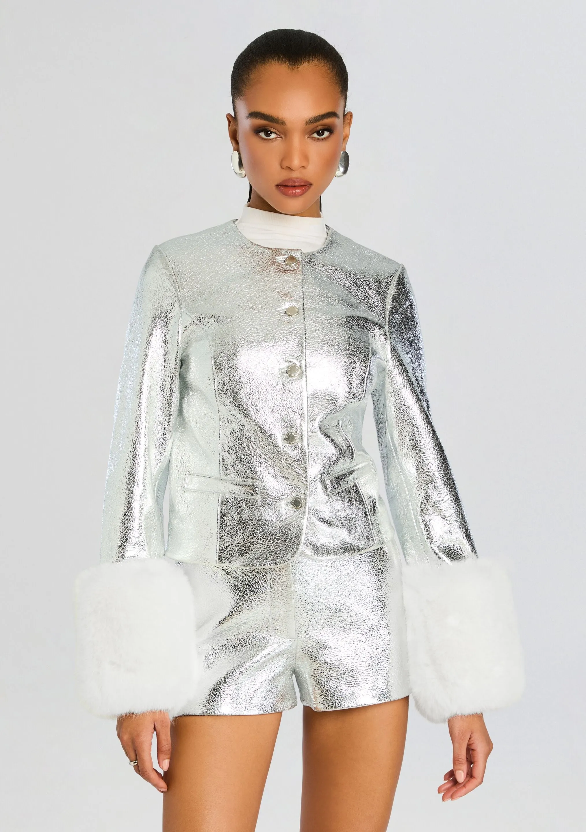 Talvi Leather Jacket sold by Retrofete