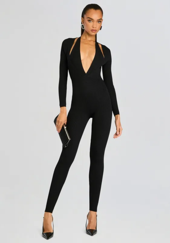 Bellamy Knit Jumpsuit sold by Retrofete